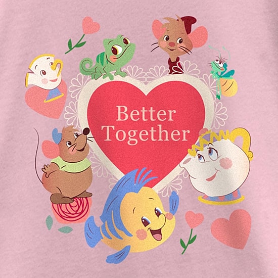 Disney Collection Little & Big Kid Girls Crew Neck Short Sleeve Regular Fit Princess Graphic T-Shirt