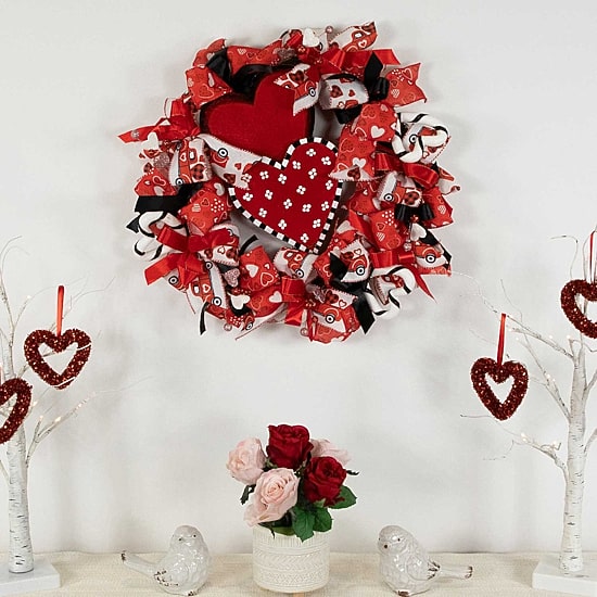 Northlight Ribbon And Twig Wreath
