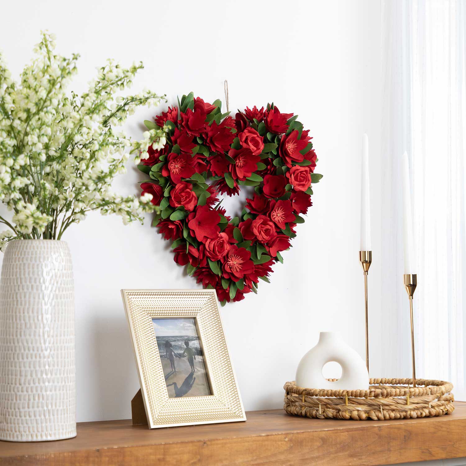 Northlight Mixed Floral Wreath