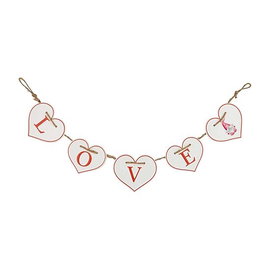 Northlight Hearts Love Wall Sign