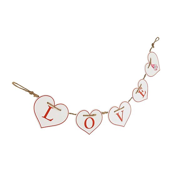Northlight Hearts Love Wall Sign