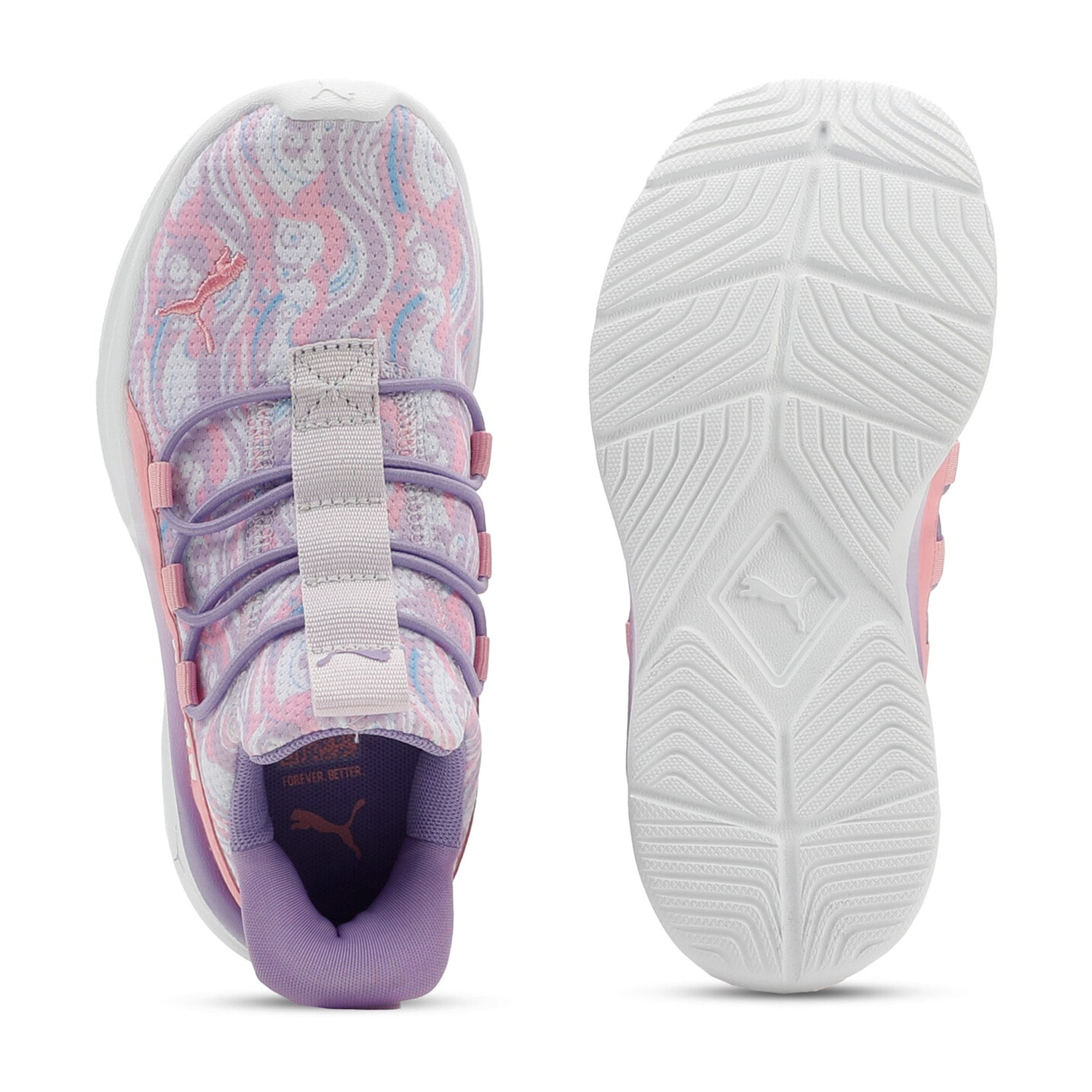 PUMA One4all 2.0 Little Kid Girls Running Shoes