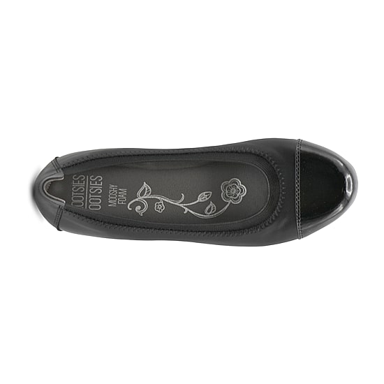 Mootsies Tootsies Joey Womens Cap Closed Toe Ballet Flats