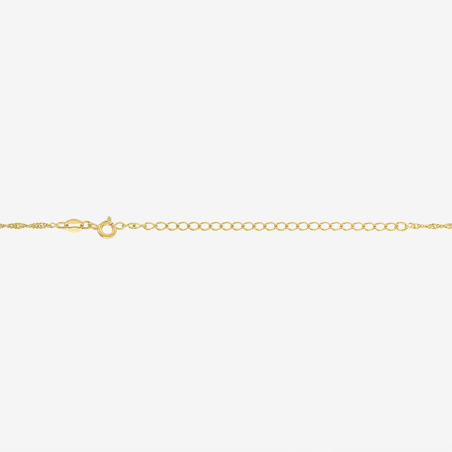 Diamond Addiction G-H / Si2-I1 Womens 1/ CT. T.W. Lab Grown White Diamond 14K Gold Over Silver Heart 18 Inch Pendant Necklace