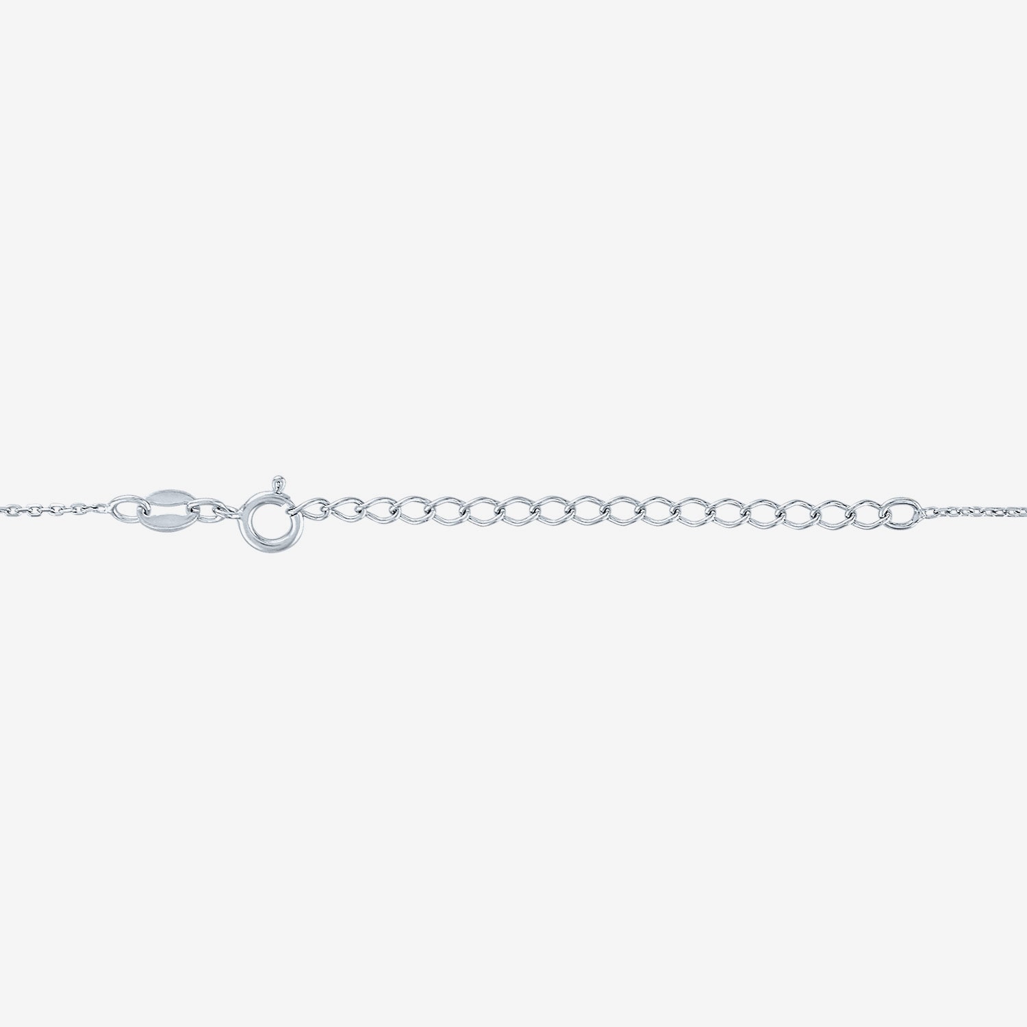 Diamond Addiction G-H / Si2-I1 Womens 1/10 CT. T.W. Lab Grown White Diamond Sterling Silver Heart 18 Inch Pendant Necklace