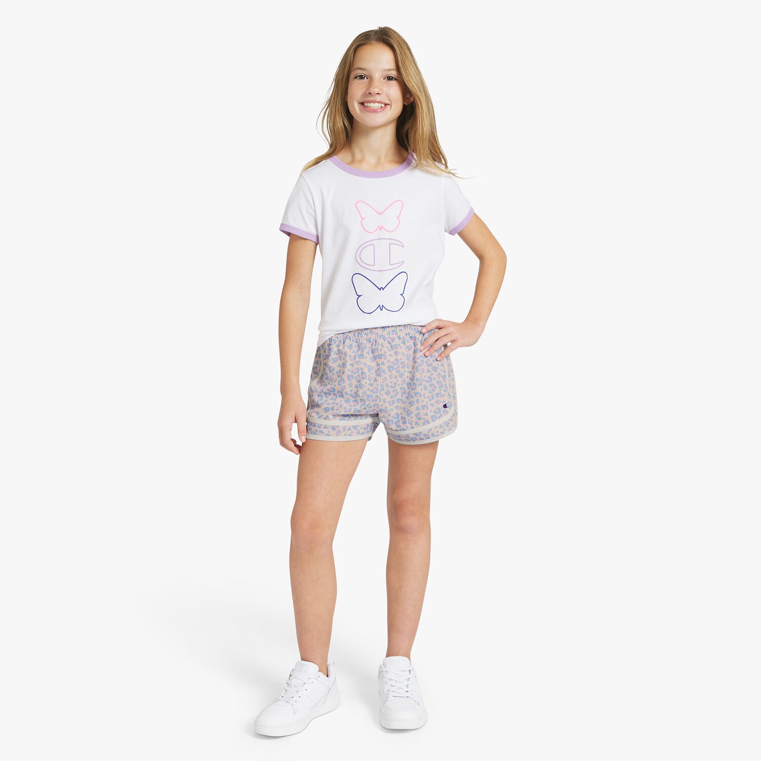 Champion Big Kid Girls Running Short