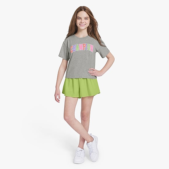 Champion Big Kid Girls Knit 2-pc. Short Set