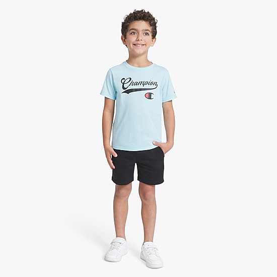 Champion Little Boys Knit 2-pc. Short Set