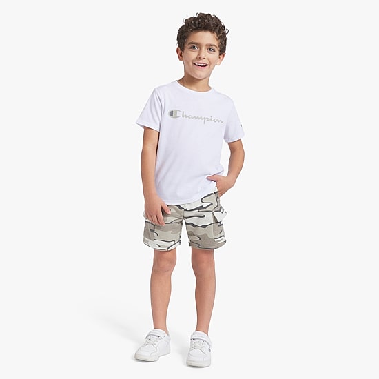 Champion Little Boys Knit 2-pc. Short Set