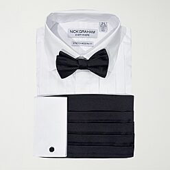 french cuff dress shirts jcpenney Men's French Cuff Dress Shirts & Ties - Men