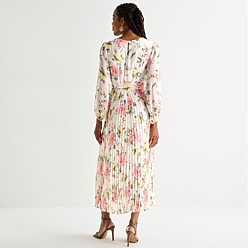 jcpenney long sleeve dresses Floral - Women shoulder straight neckline with semi jcpenney Long Sleeve Dresses for