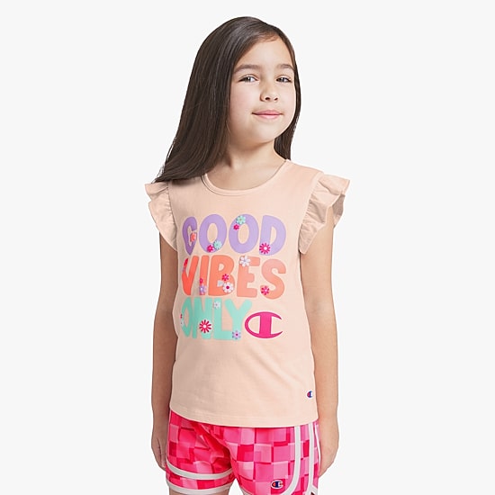 Champion Little Girls Knit 2-pc. Short Set