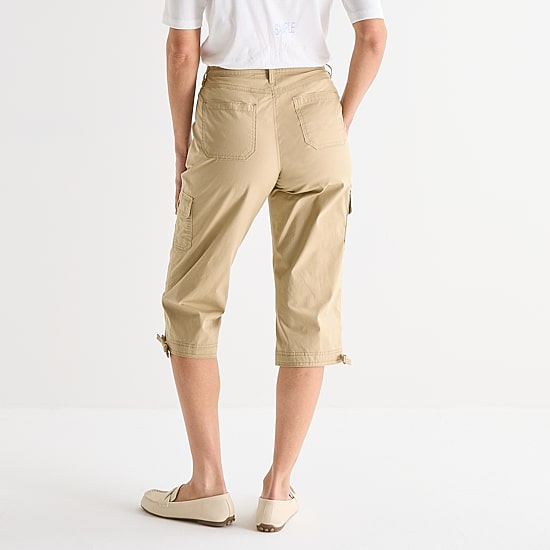 St. John's Bay Womens Straight Capri Pant