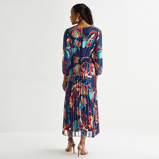 sandra pleated maxi dress Fancy, flirty, and fabulous Our Sandra Pleated Maxi Dress has a high  criss-cross neckline to hold you in while the open back keeps things chic  and intriguing Shop now to turn heads