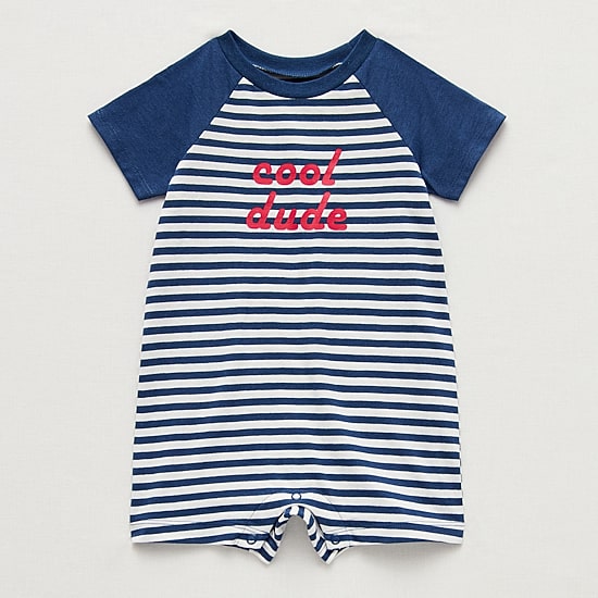 Okie Dokie Baby Boys Short Sleeve Romper