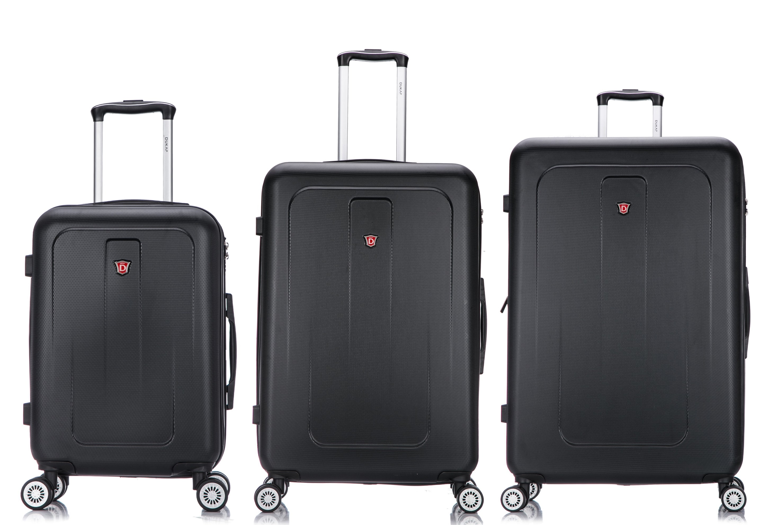 DUKAP Crypto Lightweight Hardside 3 piece set 20''/28''/32''