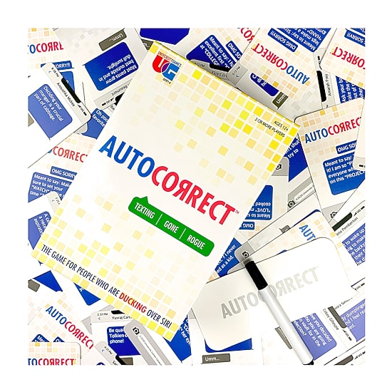 University Games Autocorrect Game Card Game