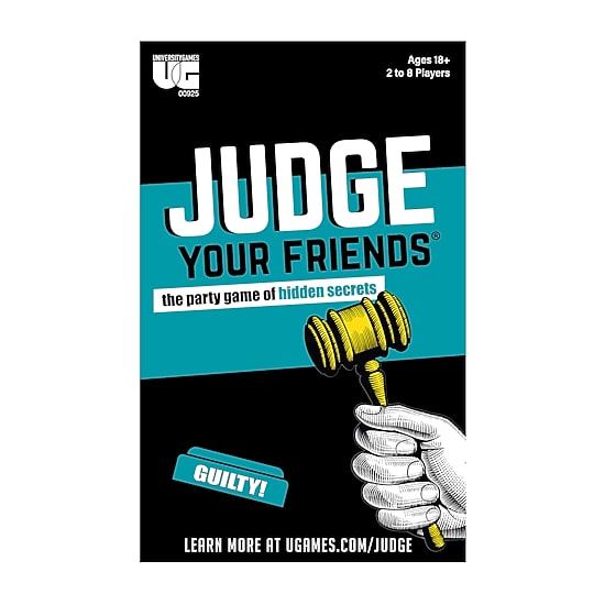 University Games Judge Your Friends Board Game