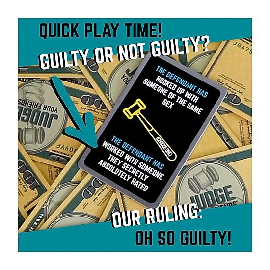 University Games Judge Your Friends Board Game