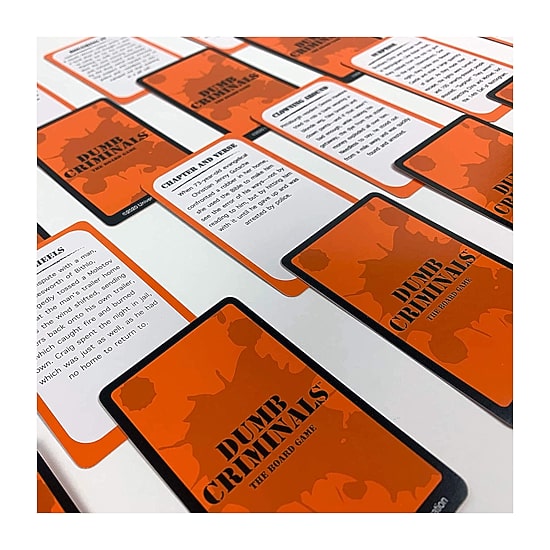 University Games Dumb Criminals: The Board Game Board Game