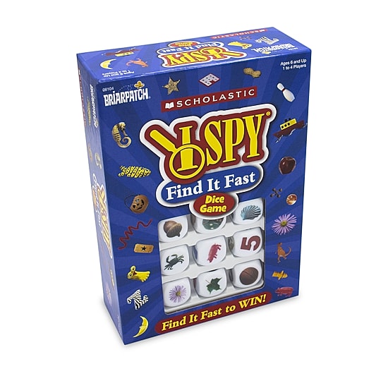 Briarpatch I Spy Find It Fast Dice Game Brain Game