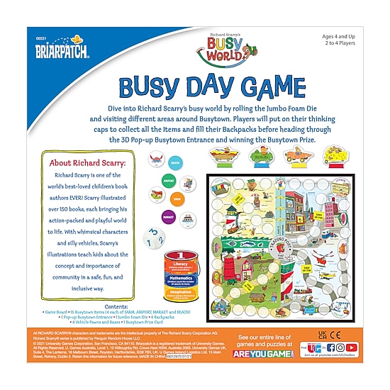 Briarpatch Richard Scarry's Busy Day Game