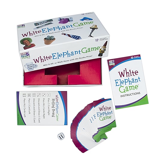 Areyougame.Com White Elephant Game Card Game