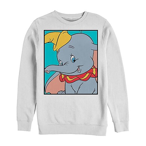 Women's Big Dumbo Box Sweatshirt in White - Size Medium