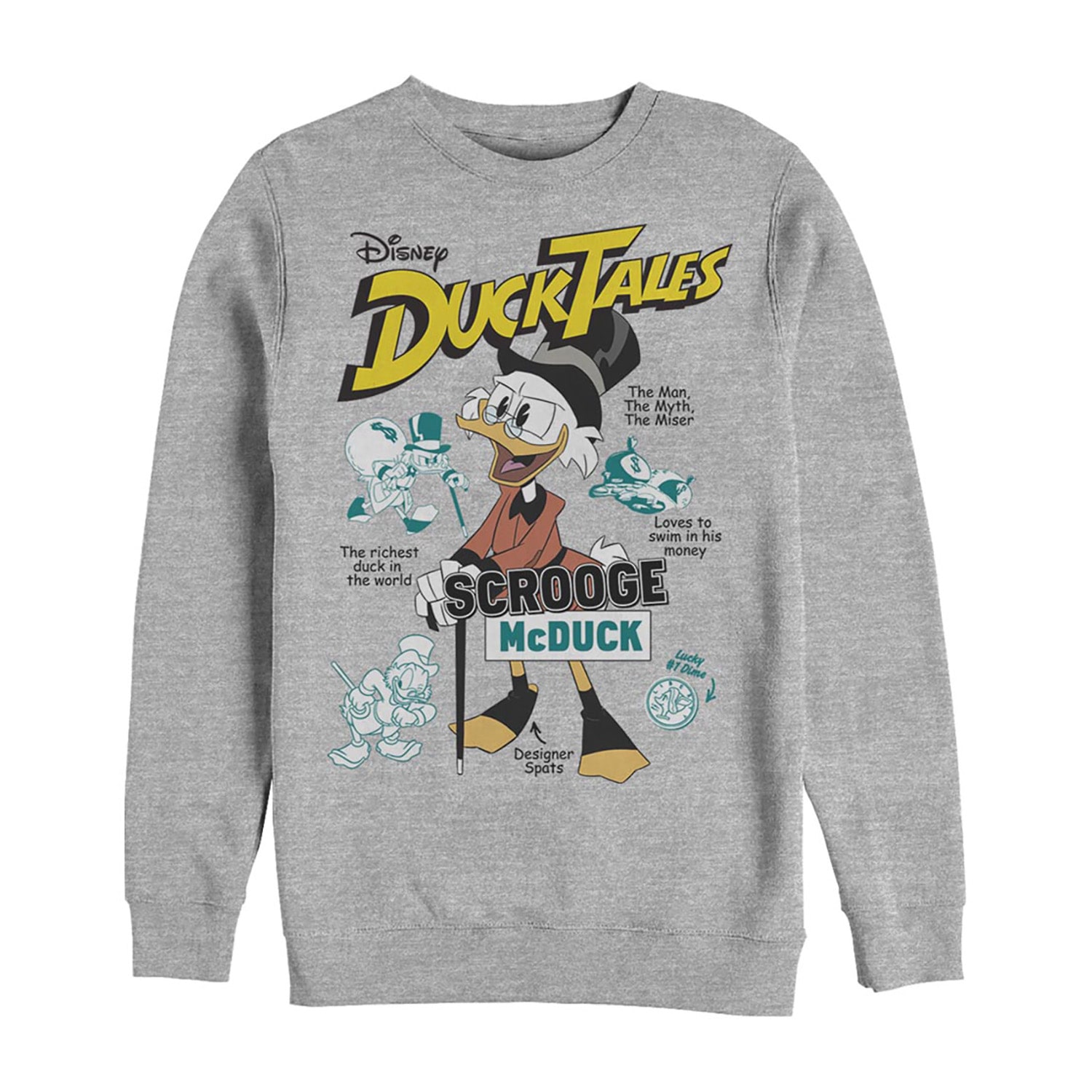 Mens Crew Neck Long Sleeve Sweatshirt