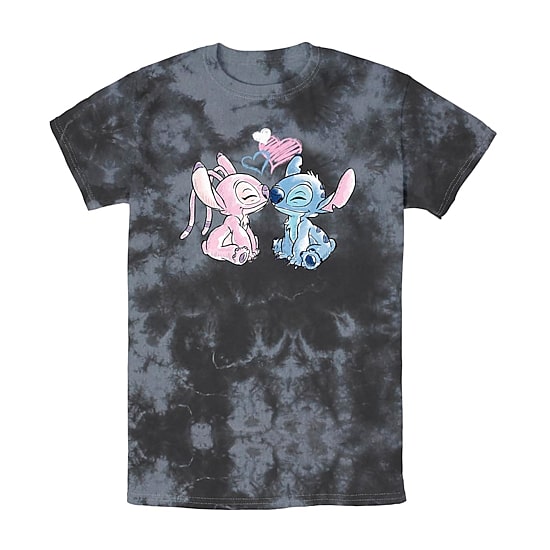 Mens Short Sleeve Lilo & Stitch Graphic T-Shirt