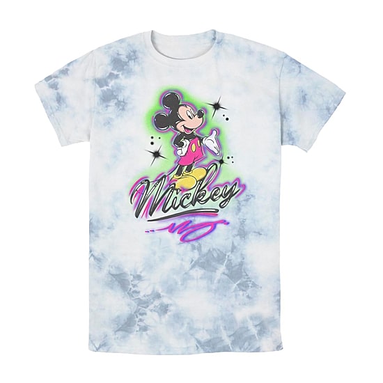 Mens Short Sleeve Mickey Mouse Graphic T-Shirt