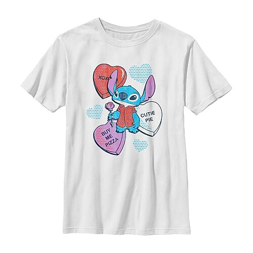 Disney Collection Little & Big Kid Boys Crew Neck Short Sleeve Regular Fit Avengers Graphic T-Shirt, Small, White