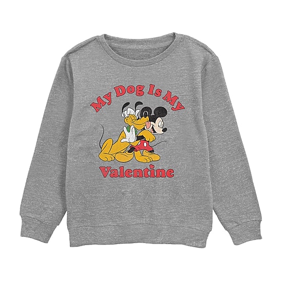 Disney Collection Little & Big Kid Boys Crew Neck Short Sleeve Regular Fit Mickey and Friends Graphic T-Shirt