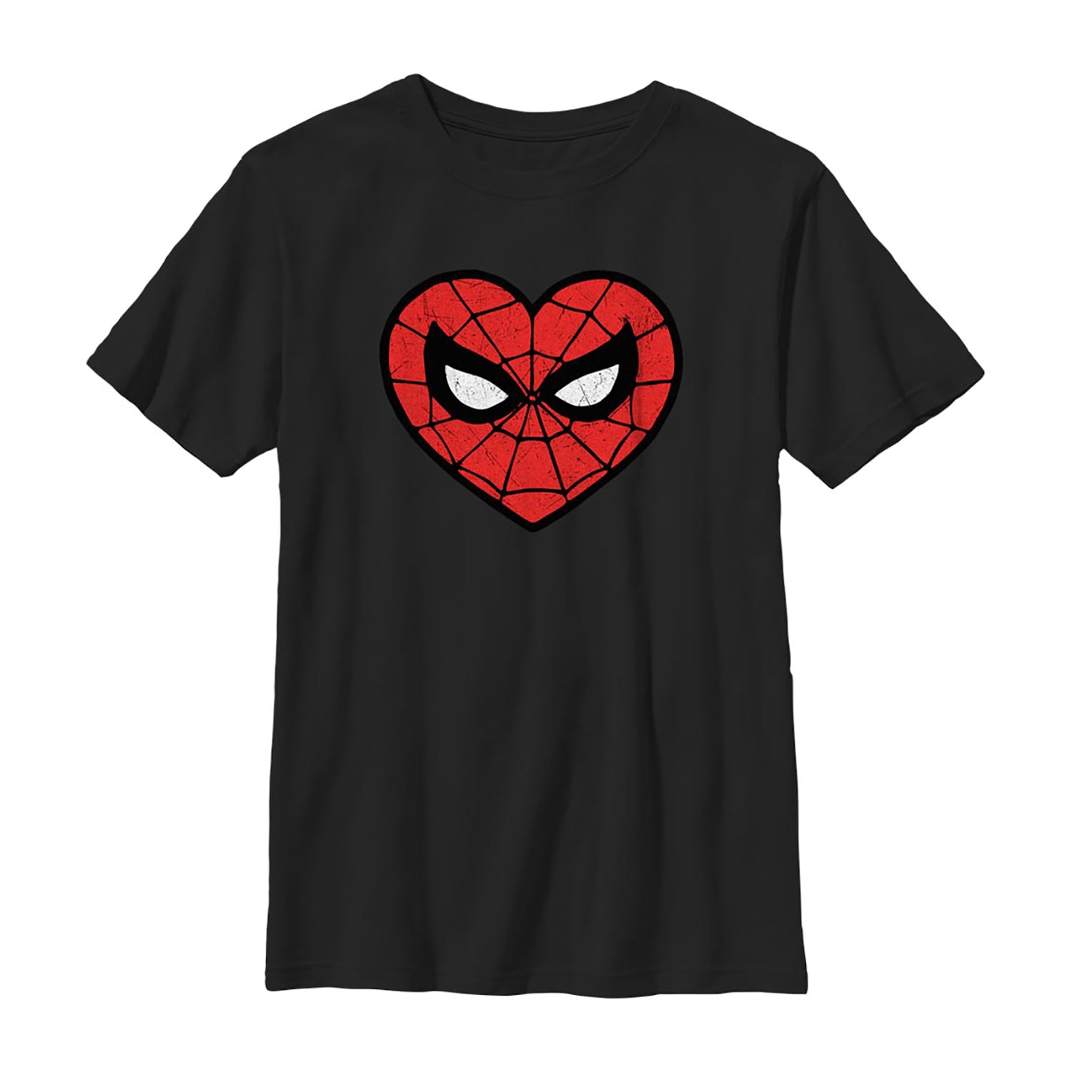 Disney Collection Little & Big Kid Boys Crew Neck Short Sleeve Regular Fit Spiderman Graphic T-Shirt