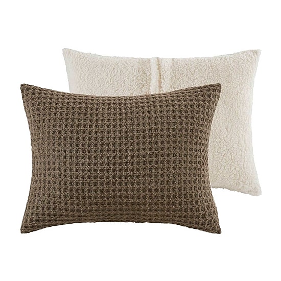 Madison Park Ellis Chenille Sherpa Reverse Soft Comforter Set