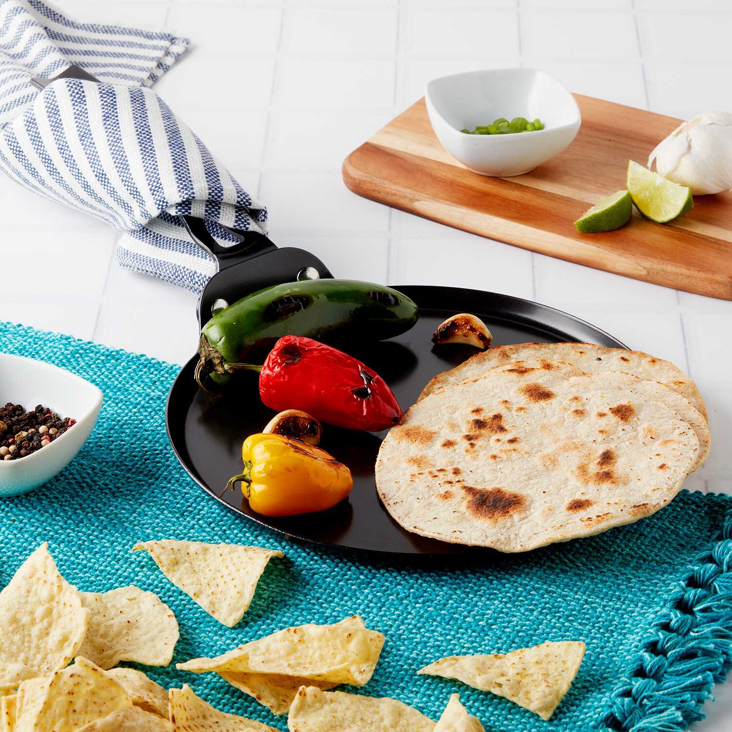 Infuse Carbon Steel 9" Non-Stick Comal Pan