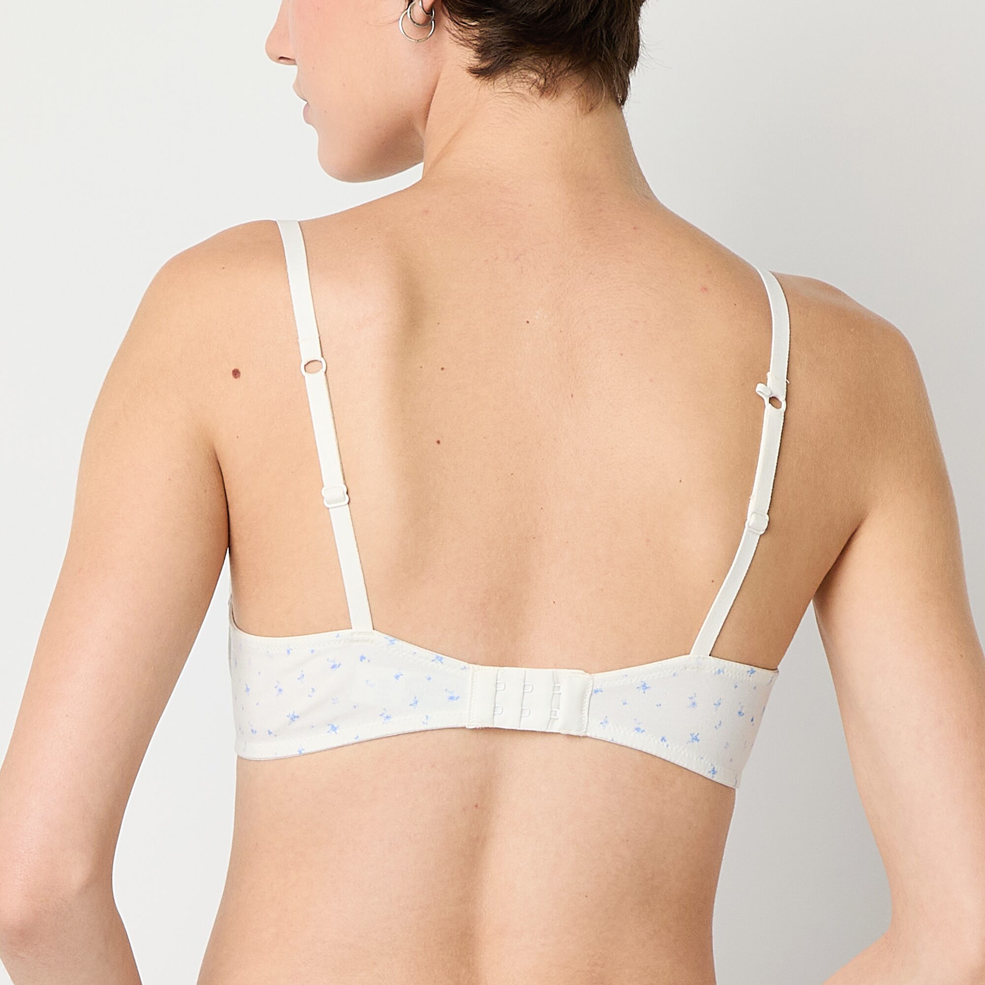 Arizona Cotton Womens Medium Support T-Shirt Demi Bra 369683