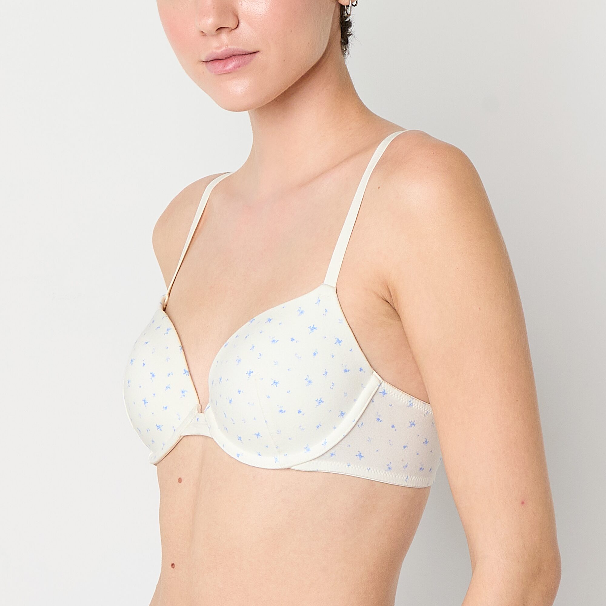 Arizona Cotton Womens Medium Support T-Shirt Demi Bra 369683