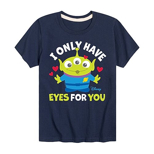 Disney Collection Little & Big Kid Boys Crew Neck Short Sleeve Regular Fit Toy Story Graphic T-Shirt, X-large, Blue