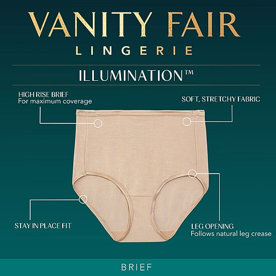 Vanity Fair Womens Brief Panty 13109