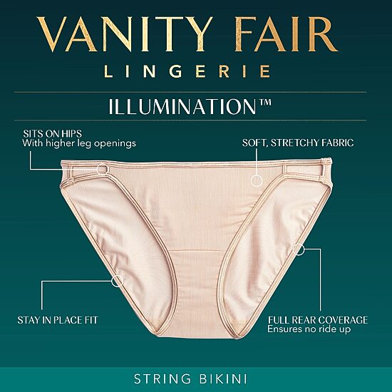 Vanity Fair Illumination Womens Bikini Panty 18108
