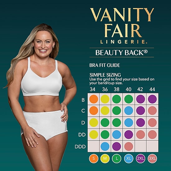 Vanity Fair Full Coverage Wireless Full Coverage Bra 72118