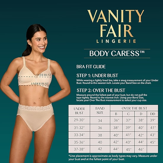 Vanity Fair® Body Caress Wireless Bra - 72335