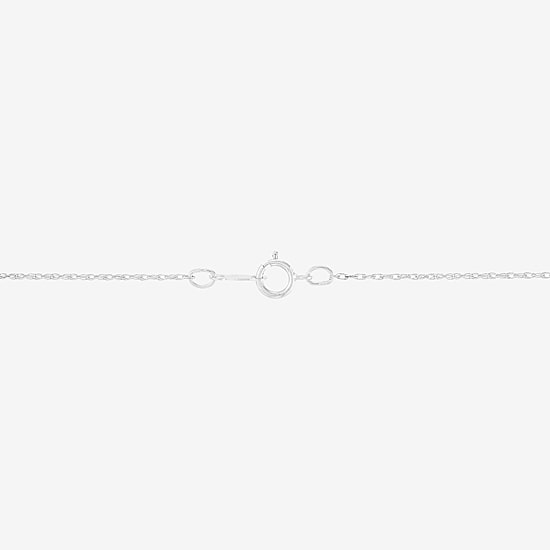 Limited Quantities! Womens 1/3 CT. T.W. Lab Grown White Diamond Sterling Silver Heart 18 Inch Pendant Necklace