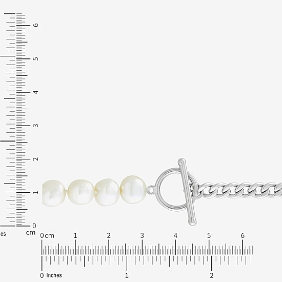 Limited Quantities! Womens White Sterling Silver 24 Inch Strand Necklace