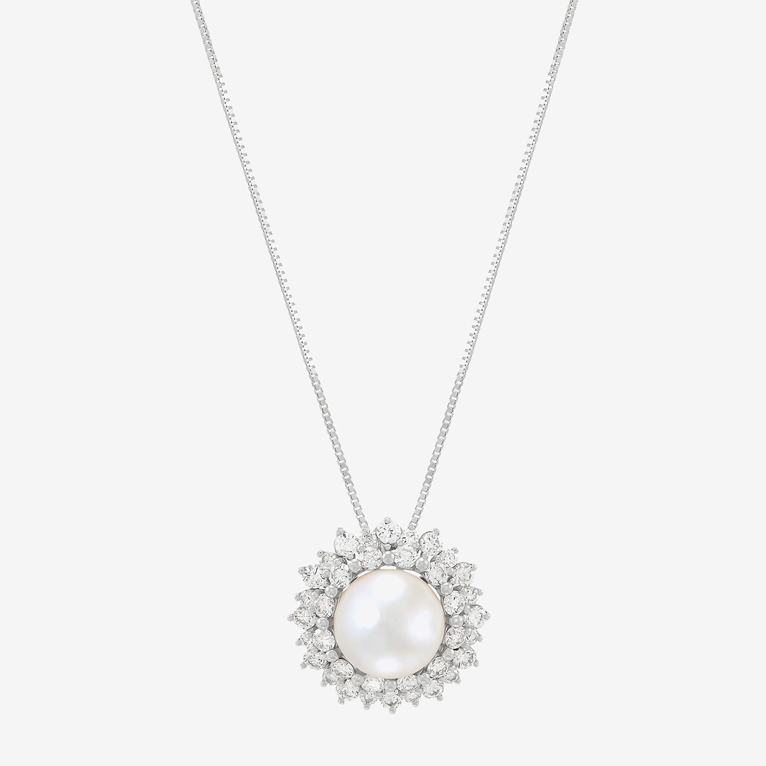 Limited Quantities! Womens 3/4 CT. T.W. Dyed White Cultured Freshwater Pearl 14K Gold 18 Inch Pendant Necklace