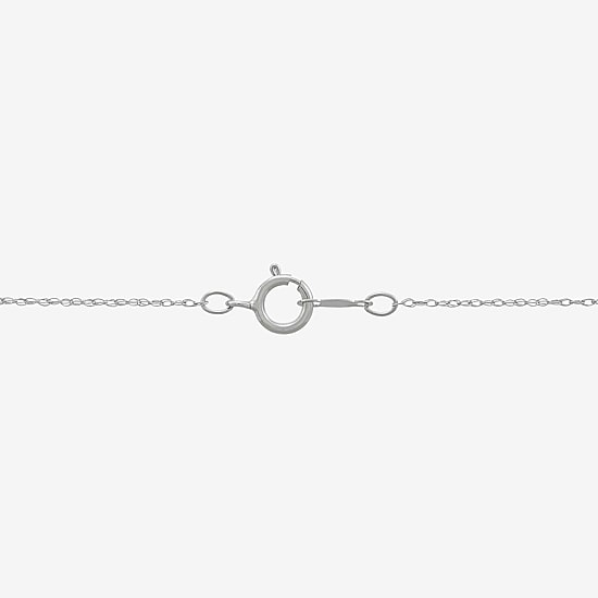 Limited Quantities! Womens 1/10 CT. T.W. Genuine Blue Topaz 14K Gold 18 Inch Pendant Necklace