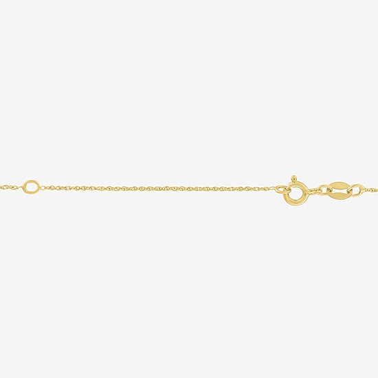 Womens Lab Created Red Ruby 14K Gold Over Silver Heart 16 Inch Pendant Necklace
