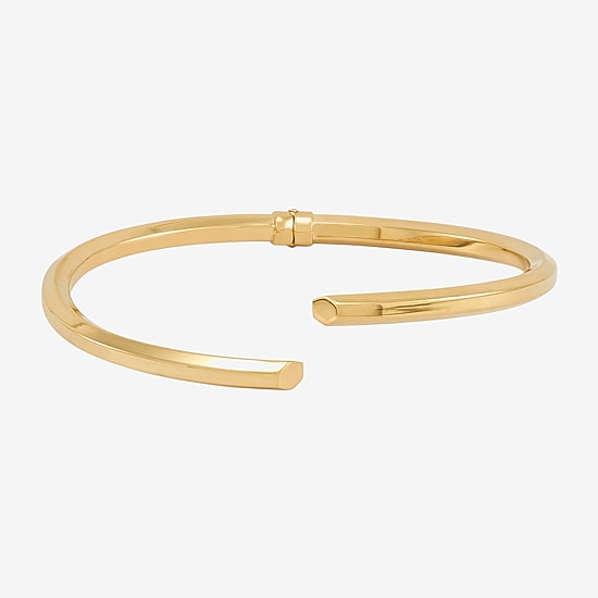 Gold Addiction Womens 10K Gold Bangle Bracelet