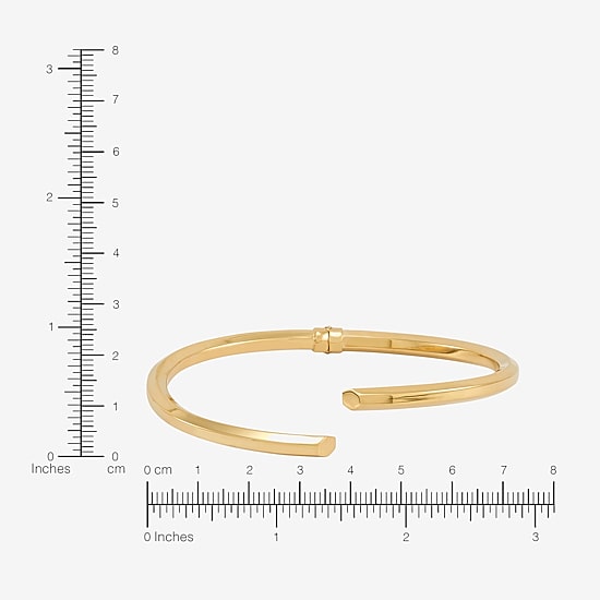 Gold Addiction Womens 10K Gold Bangle Bracelet